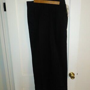 Ralph Lauren Womens Black Cotton Pants Size 10